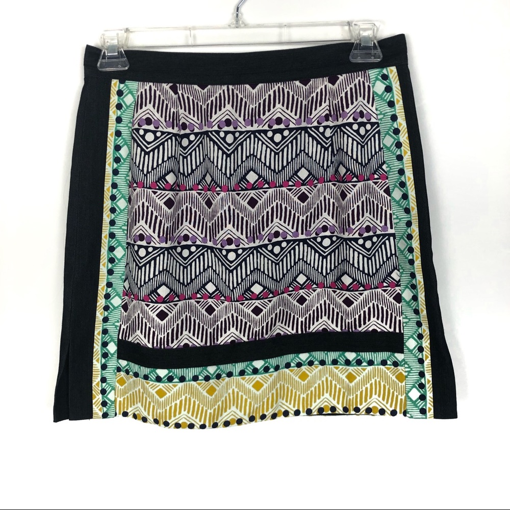 Anthropologie Nanette Lepore Aztec Pencil Skirt